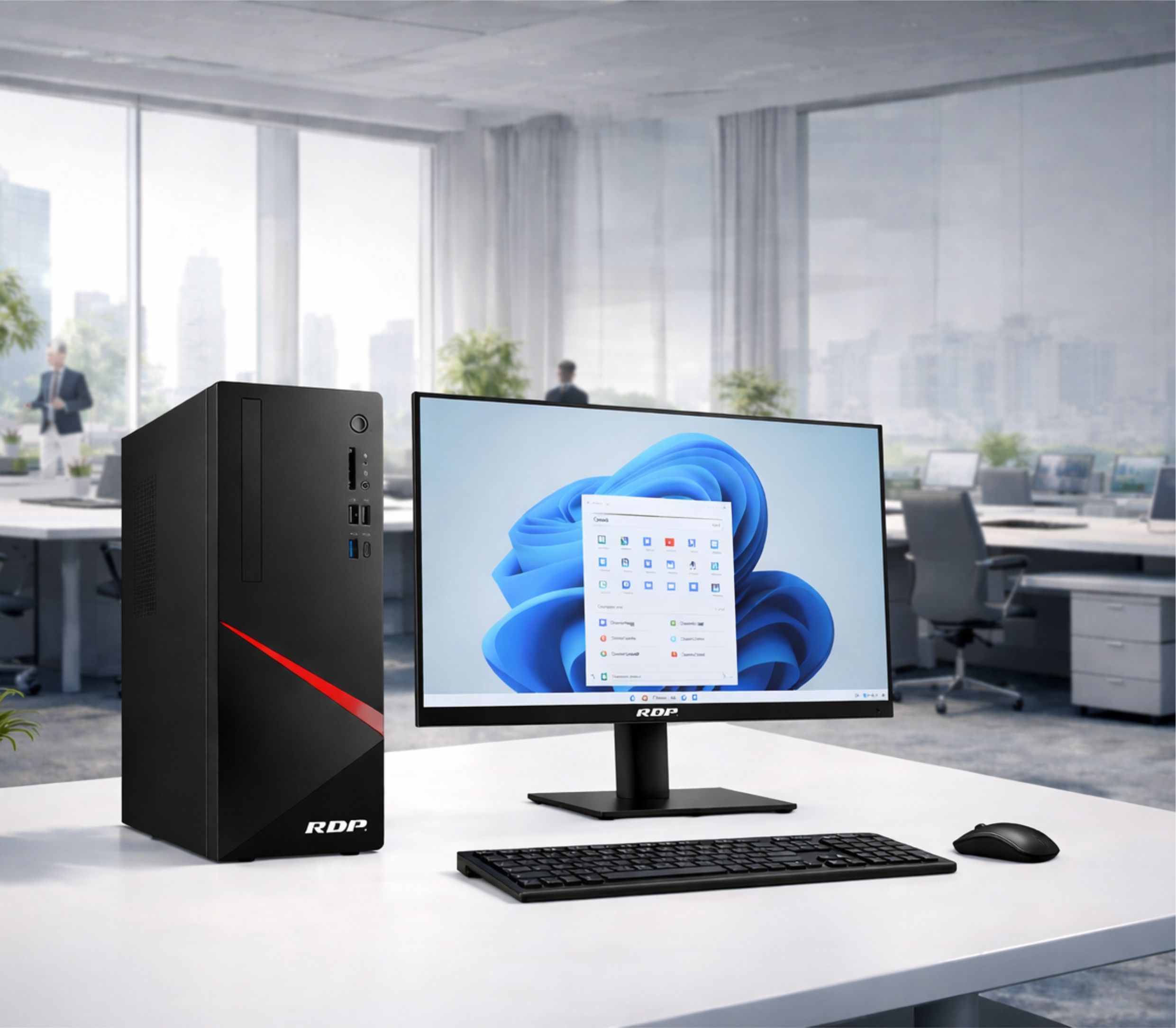 RDP desktop PC product range with Intel and AMD processors