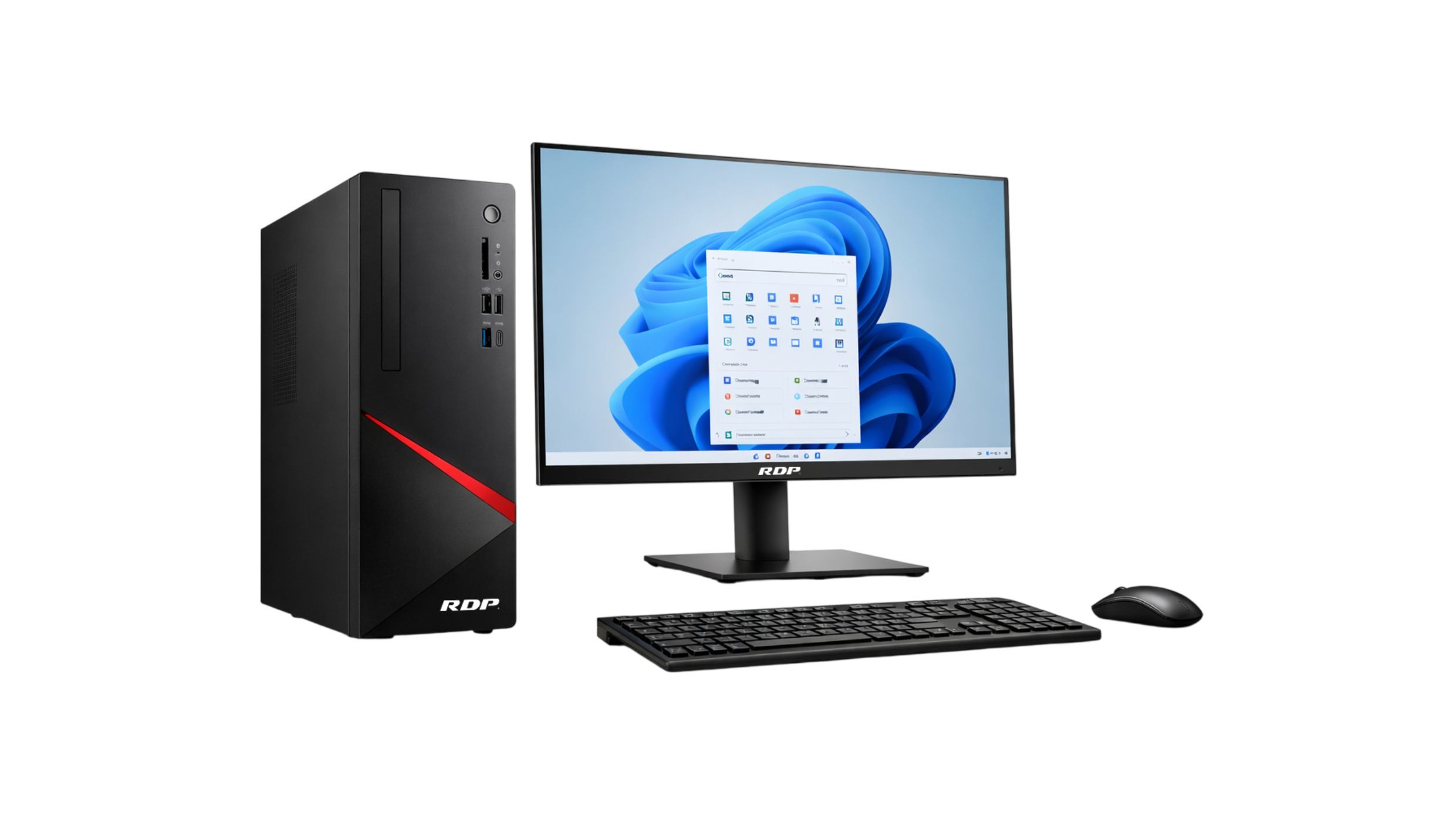 RDP desktop computer deployment in corporate office environment