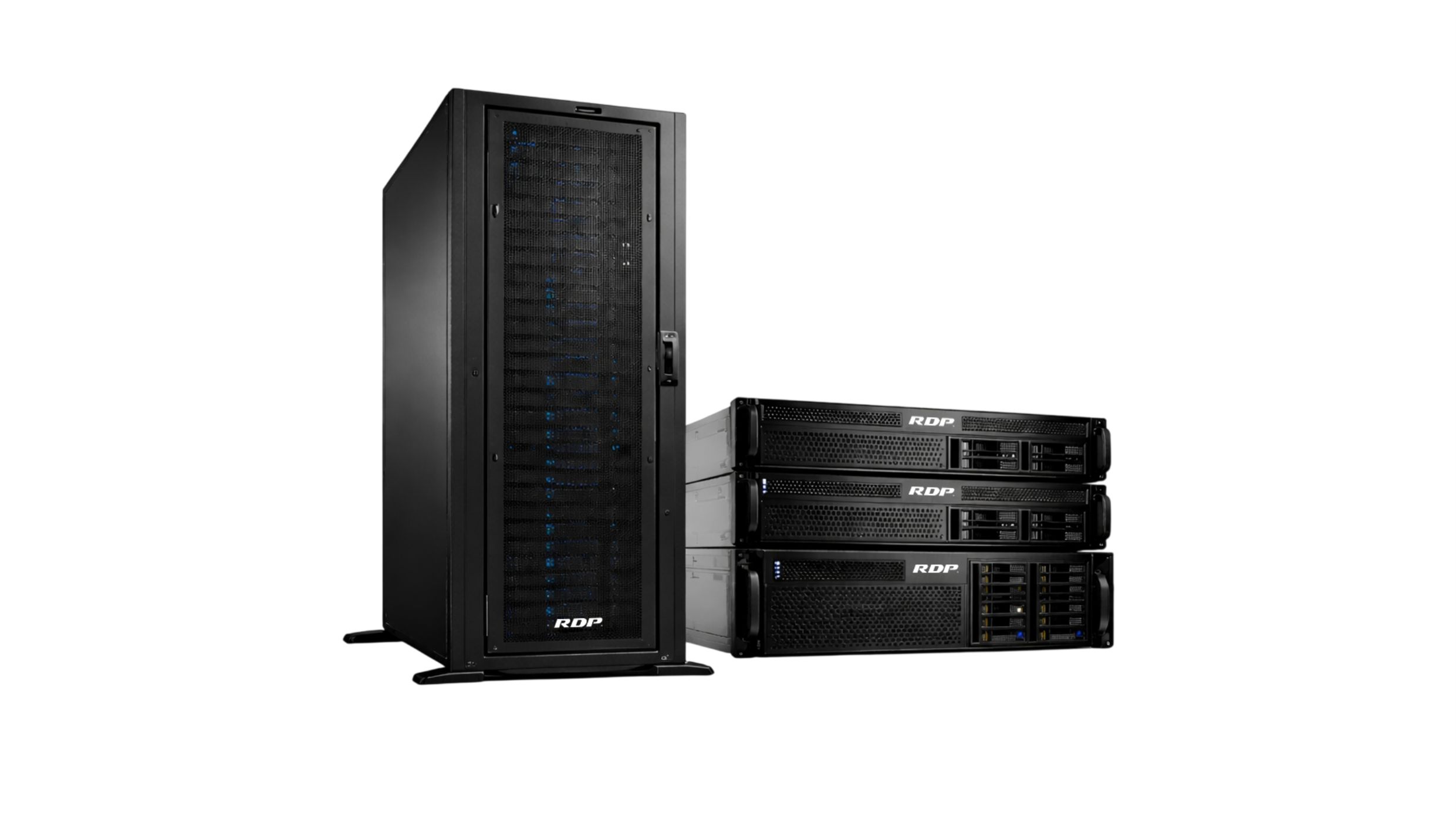 RDP servers deployed in enterprise data centre rack