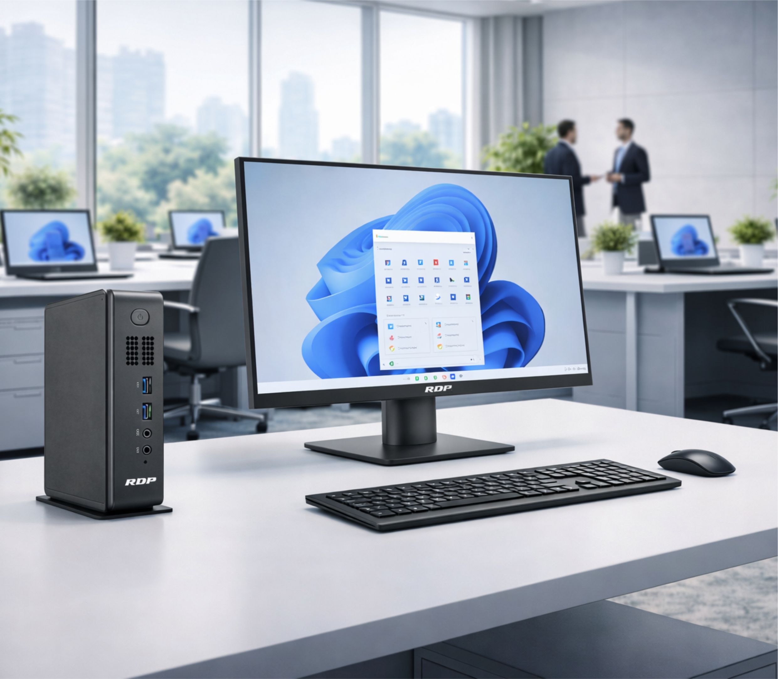 RDP thin client VDI endpoints for secure desktop virtualization