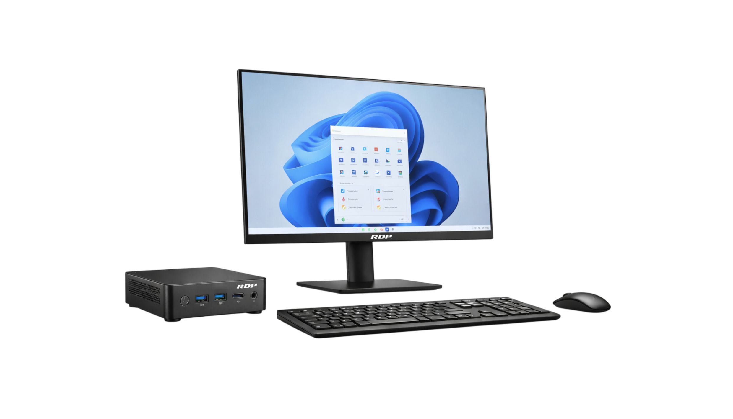 RDP edge PCs deployed in space-saving corporate setup