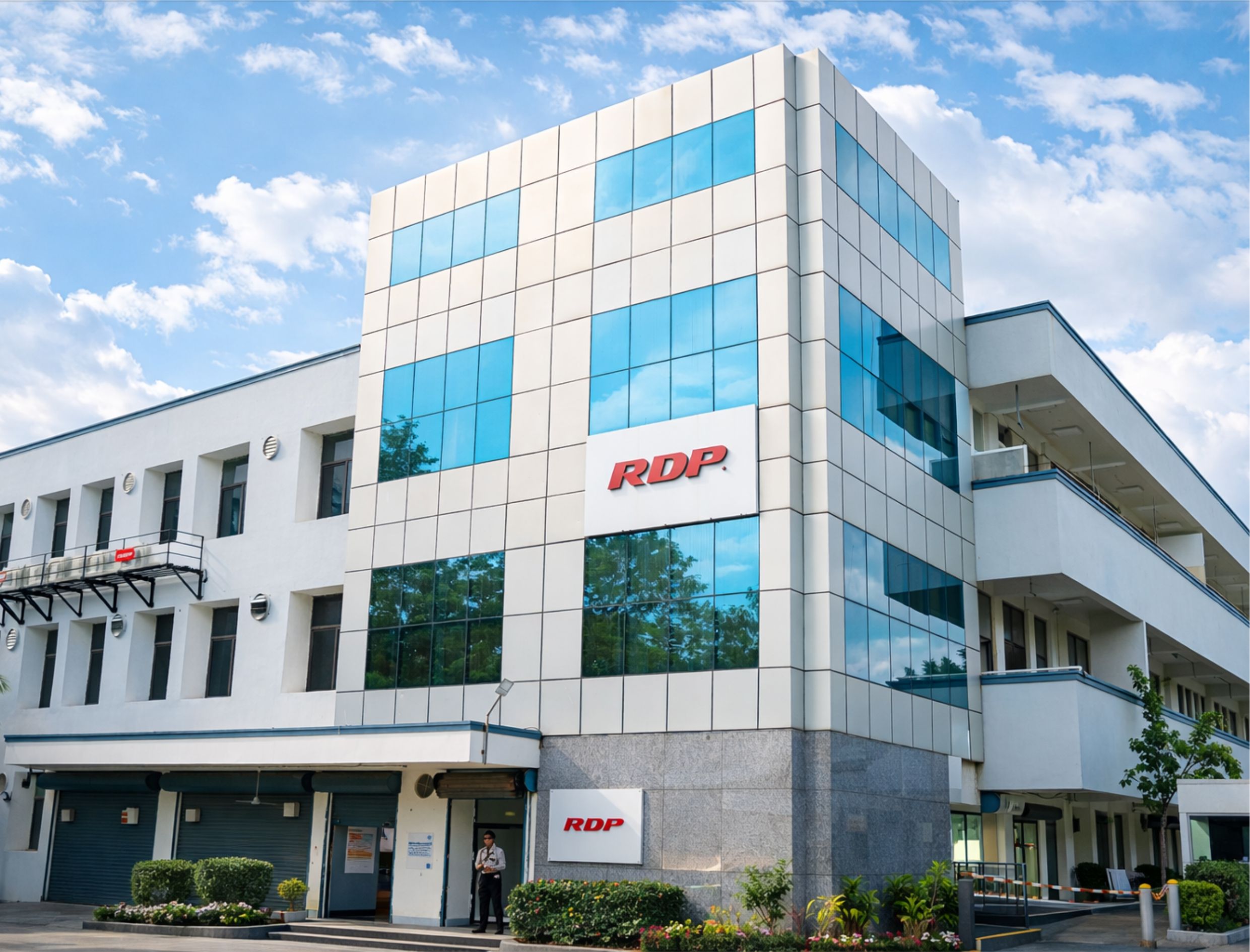 RDP hardware assembly line with quality inspection